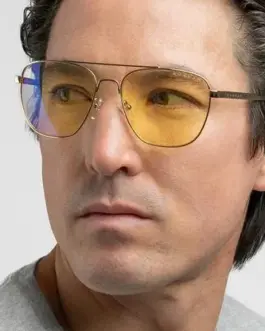 Alternative view of Компютърни очила GUNNAR Mustang Onyx, Amber