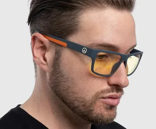 Alternative view of Компютърни очила GUNNAR Overwatch Ultimate Ash - Amber