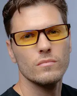 Alternative view of Геймърски очила GUNNAR Riot Onyx Amber Max