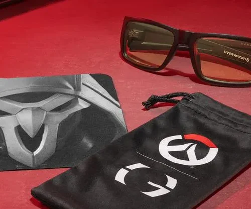 Компютърни очила GUNNAR Overwatch Reaper Black Ash – Amber