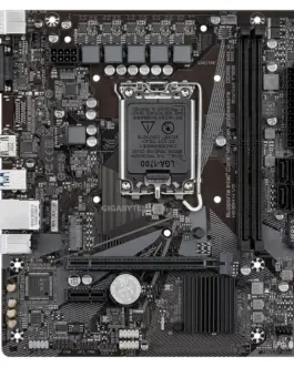 Дънна платка GIGABYTE H610M H V2 Socket 1700 DDR5 rev 1.0 Micro ATX