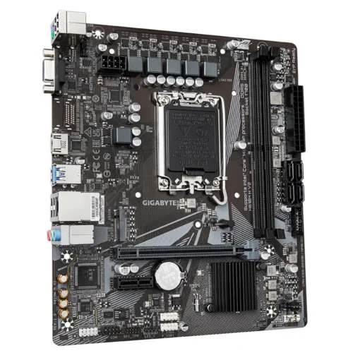 Alternative view of Дънна платка GIGABYTE H610M H V2 Socket 1700, DDR5 rev 1.0, Micro ATX