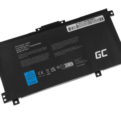 Alternative view of Батерия за лаптоп GREEN CELL, HP Envy x360 15-BP 15-BP000 15-BP100 15-CN 17-AE 17-BW  LK03XL  11,55V 3100mAh