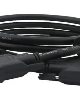 VCom Кабел DVI 24+1 Dual Link M / M +2 Ferrite - CG441GD-1.8m