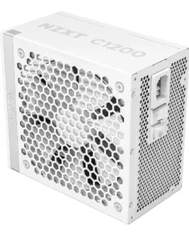 Alternative view of Захранващ блок NZXT C1200 White 1200W 80+ Gold ATX 3.1 - Fully Modular