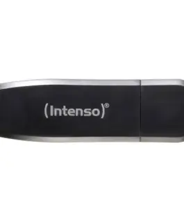 Alternative view of ФЛАШ ПАМЕТ Intenso USB flash drive Speed Line - USB 3.2 Gen 1 - 64 GB - Black - PN 3533490
