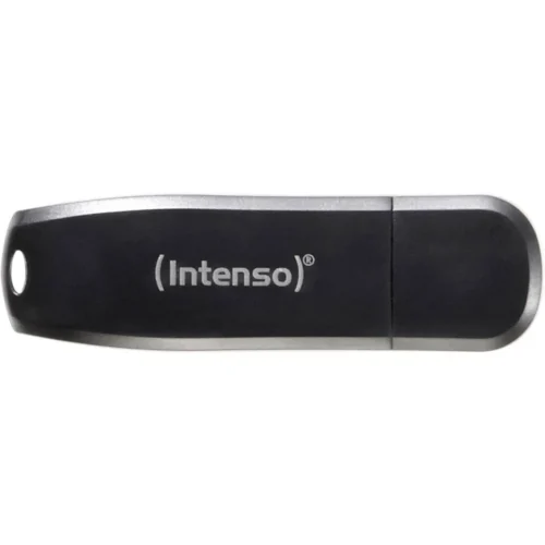 Alternative view of ФЛАШ ПАМЕТ Intenso USB flash drive Speed Line - USB 3.2 Gen 1 - 64 GB - Black - PN 3533490