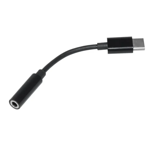 Alternative view of Makki преходник Adapter Type-C M to 3.5mm audio jack 4P F, Black - MAKKI-CBL-C-AUDIO-BK