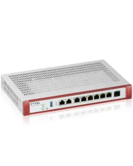 Защитна стена ZYXEL USG FLEX 200H 2x2.5Gbps 6x1Gbps 1xUSB без лиценз