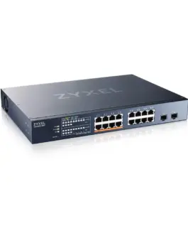 Суич ZyXEL XMG1915-18EP 16-портов 2x SFP Gigabit Управляем  PoE