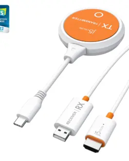 Адаптер ScreenCast  j5create JVAW62 1920 times; 1080  Wireless 2.4 GHz 5 GHz WPA2