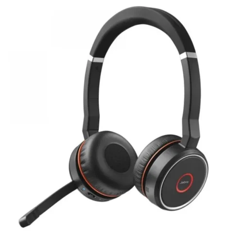 Alternative view of Безжични слушалки Jabra Evolve 75 SE, MS, Bluetooth, Черни