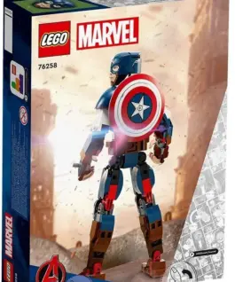 Alternative view of LEGO Marvel - Super Captain America - 76258
