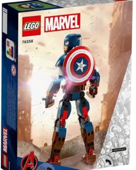 Alternative view of LEGO Marvel - Super Captain America - 76258