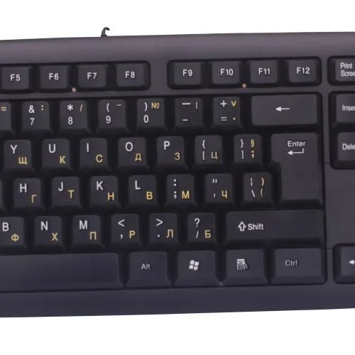 Alternative view of Makki Клавиатура кирилизирана Keyboard USB BG - MAKKI-KB-003
