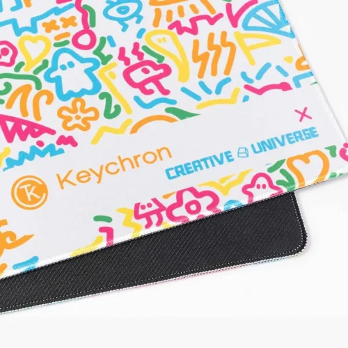 Alternative view of Desk Mat Keychron - Graffity Party