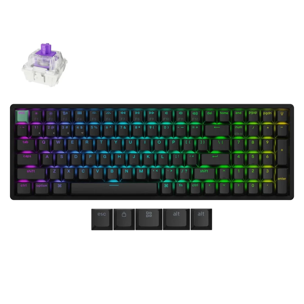 Геймърска механична клавиатура Keychron K4 HE Standard Edition - Wireless Full