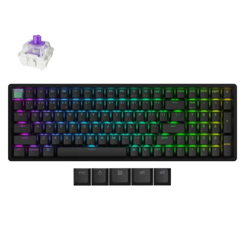 Геймърска механична клавиатура Keychron K4 HE Standard Edition - Wireless Full