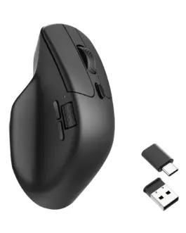 Alternative view of Геймърска Безжична мишка Keychron M6 1000Hz, Matte Black