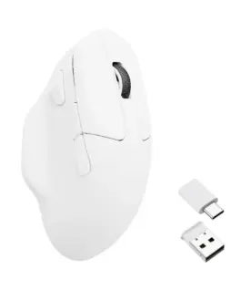 Alternative view of Безжична мишка Keychron M7 1000Hz, Matte White