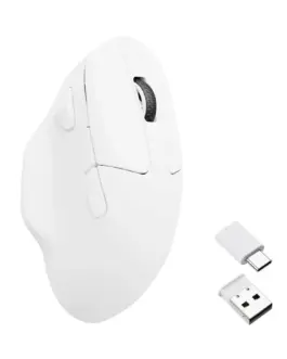Alternative view of Безжична мишка Keychron M7 1000Hz, Matte White