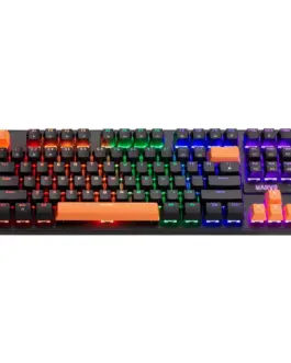 Alternative view of Marvo механична геймърска клавиатура Gaming Mechanical keyboard 87 keys, Orange caps TKL - KG901C