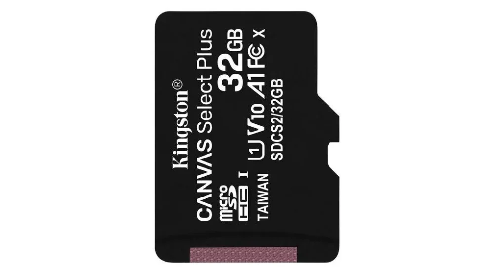 Карта памет Kingston Canvas Select Plus 32GB microSDHC Class 10 UHS-I Bulk