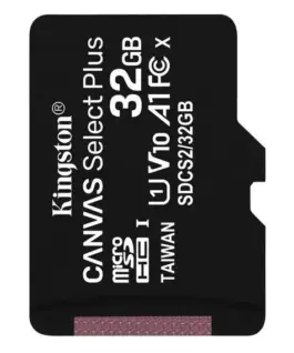 Карта памет Kingston Canvas Select Plus 32GB microSDHC Class 10 UHS-I Bulk