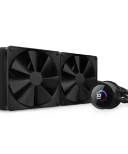 Охладител за процесор NZXT Kraken 280 Black - LCD Display