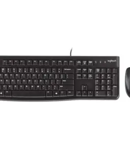 Kомплект клавиатура с мишка Logitech MK120 US-Layout - Черна