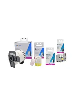 ЛЕНТА ЗА ЕТИКЕТНИ ПРИНТЕРИ GG-AT-80DW - BLACK ON WHITE - 30 mm x 20 mm x 700 pcs - PN