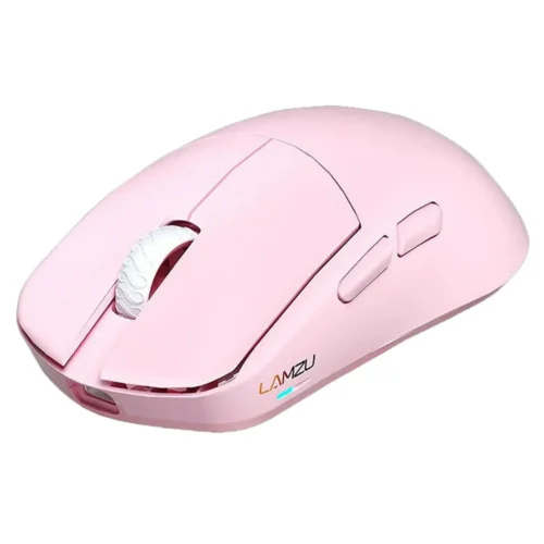 Alternative view of Lamzu професионална геймърска мишка MAYA X 8K - Wireless Gaming Mouse - Light Pink