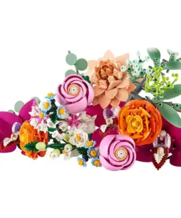 Alternative view of LEGO  Botanicals - Beautiful Pink Flower Bouquet , 10342