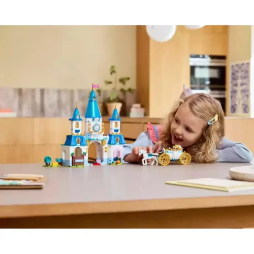 LEGO Princess Cinderella’s castle and horse-drawn carriage- 43275