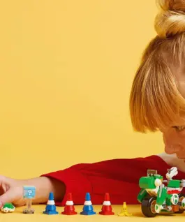 LEGO Super Mario Mario car – Yoshi bike