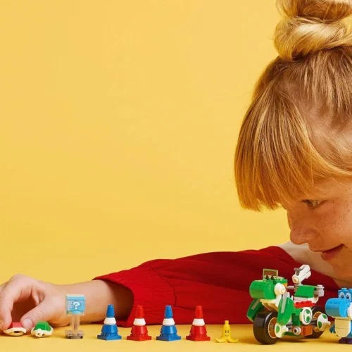 LEGO Super Mario Mario car – Yoshi bike
