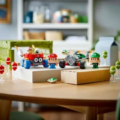 LEGO Super Mario Mario car – Baby Mario vs Baby Luigi