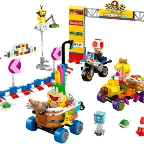 Alternative view of LEGO  Super Mario Mario car - Baby Peach and Grand Prix, 72036