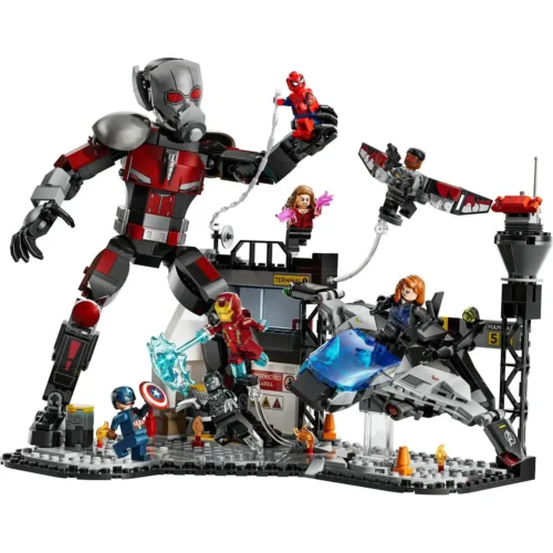 Alternative view of LEGO Super Heroes Marvel Captain America: Civil War action duel- 76314