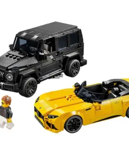 Alternative view of LEGO Speed Champions - Mercedes-AMG G 63 and Mercedes-AMG SL 63 - 76924