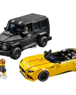 Alternative view of LEGO Speed Champions - Mercedes-AMG G 63 and Mercedes-AMG SL 63 - 76924