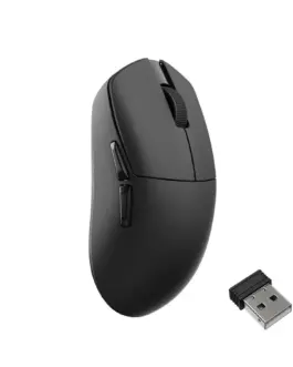 Alternative view of Геймърска Безжична мишка Lemokey G1 8K, Matte Black