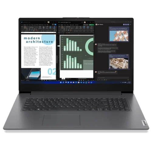 Лаптоп Lenovo V17 G4 IRU - 17.3" FHD Intel Core i5-13420H 16GB(8GB on board) DDR4 512GB SSD