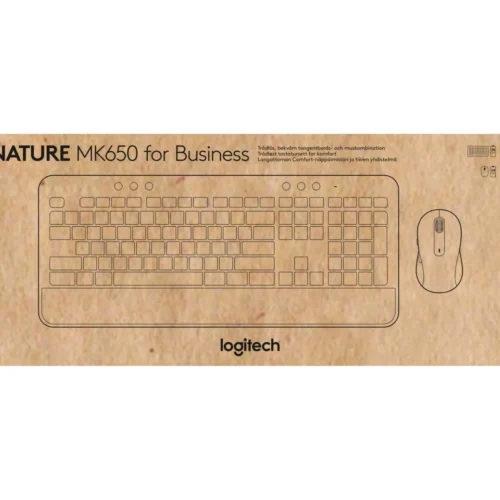 КОМПЛЕКТ МИШКА + КЛАВИАТУРА LOGITECH MK650 DE – Wireless – БЕЗ БДС КИРИЛИЗАЦИЯ