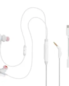 Слушалки JBL Quantum 50C In Ear Бели