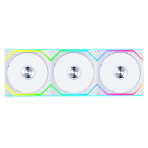 Вентилатори 3бр Lian Li UNI FAN SL Wireless ARGB PWM - 120 mm Бели +