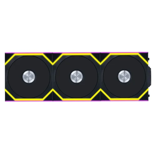 Вентилатори 3бр Lian Li UNI FAN SL Wireless ARGB PWM Reverse Blade - 120 mm Черен +