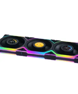 Alternative view of Вентилатори 3бр Lian Li UNI FAN SL Wireless LCD ARGB PWM - 120 mm Черен