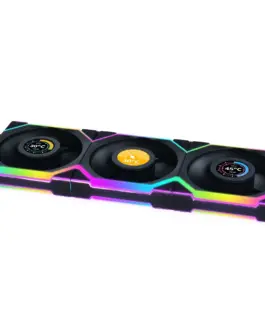 Alternative view of Вентилатори 3бр Lian Li UNI FAN SL Wireless LCD ARGB PWM - 120 mm Черен