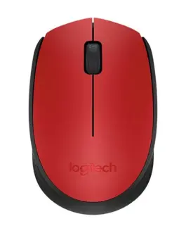 МИШКА LOGITECH M171 - Wireless - Red Black - PN 910-004641